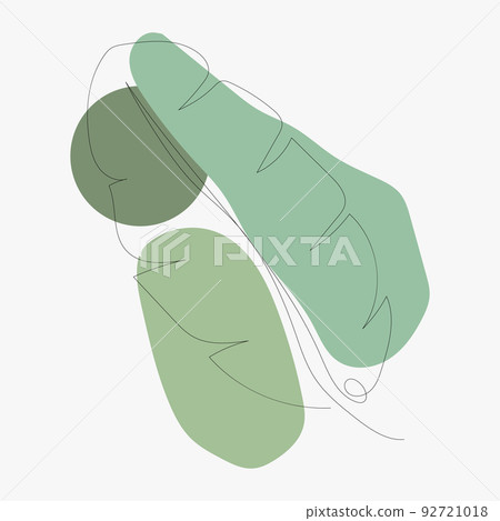 Leaf Background Logo Design, Vector Art Icons, In pastel colors Leaf Background Logo Design, Vector Art Icons, In pastel colors 92721018
