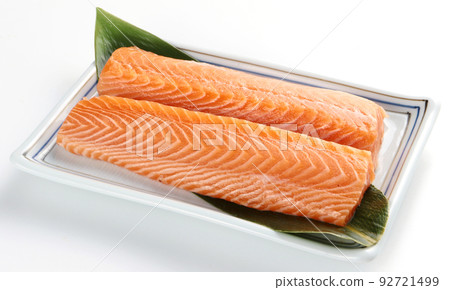 三文魚柵欄板服務形象 92721499