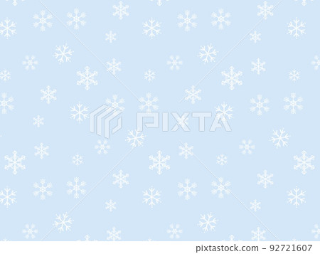 雪花插圖背景圖案 92721607