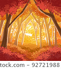 Autumn and autumnal forest 92721988