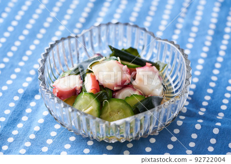 Octopus and cucumber vinegared Octopus and cucumber vinegared 92722004