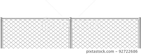 Metal wire mesh fence, barrier rabitz grid 92722686