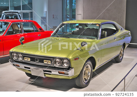 Automobile (Laurel) on display in the showroom 92724135