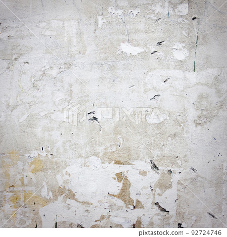 Old grunge ruined concrete stone wall background 92724746