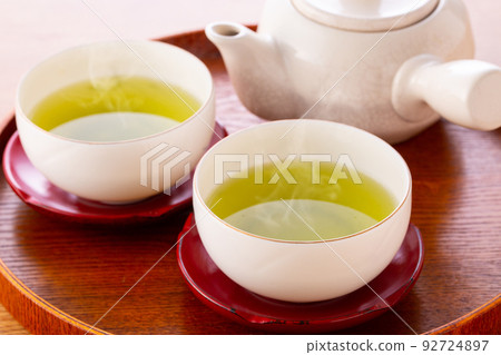 Drink green tea Drink green tea 92724897