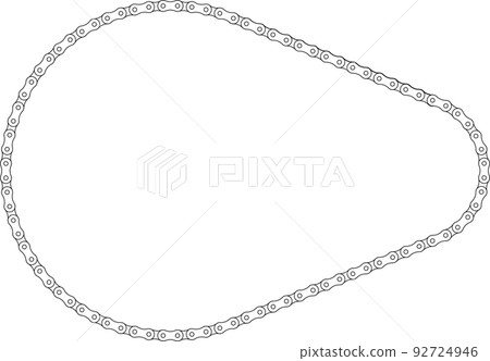 Roller chain background illustration material Roller chain background illustration material 92724946