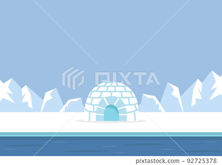 North pole Arctic background North pole Arctic background 92725378