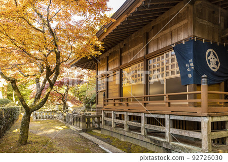 琴平神社的紅葉[長崎縣長崎市西山] 92726030