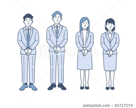 Business person illustration set 92727254