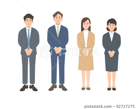 Business person illustration set Business person illustration set 92727275