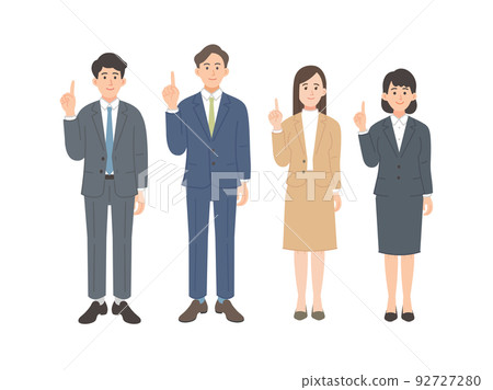 商務人士插圖集 92727280