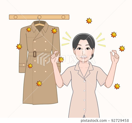 Japanese cedar pollen and women 92729458