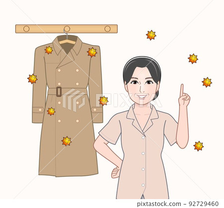 Japanese cedar pollen and women 92729460