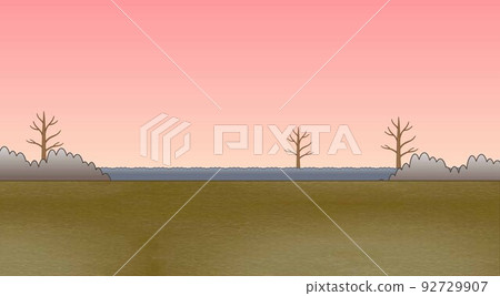 天空和公園 92729907