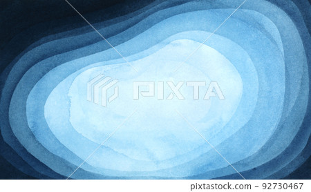 Hand painted watercolor blue gradient background. Hand painted watercolor blue gradient background. 92730467