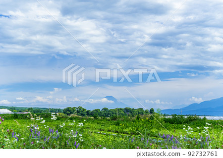 Mt. Fuji seen from Tatsuzawa, Fujimi Town 92732761