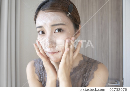 Skin care, beautiful skin, women, cleansing, makeup remover, face wash Skin care, beautiful skin, women, cleansing, makeup remover, face wash 92732976