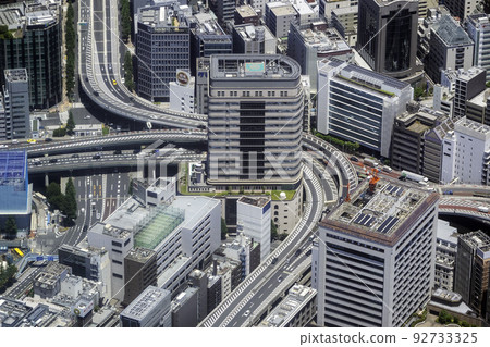 江戶橋交界處附近的鳥瞰圖 92733325