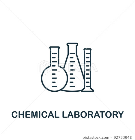 Chemical Laboratory icon. Monochrome simple Bioengineering icon for templates, web design and infographics Chemical Laboratory icon. Monochrome simple Bioengineering icon for templates, web design and infographics 92733948