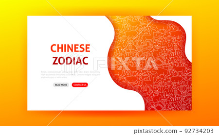 Chinese Zodiac Landing Page Chinese Zodiac Landing Page 92734203