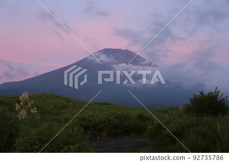 Mt.Fuji from the North Fuji Maneuver Area Mt.Fuji from the North Fuji Maneuver Area 92735786