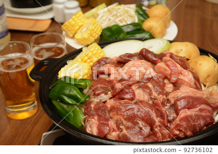 Upper lamb Genghis Khan (seasoned) Upper lamb Genghis Khan (seasoned) 92736102