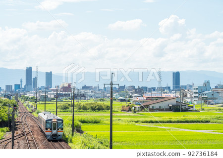 【高山本線】到達長森站的列車 【高山本線】到達長森站的列車 92736184
