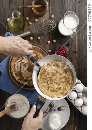 Large pancakes recipe 92736569