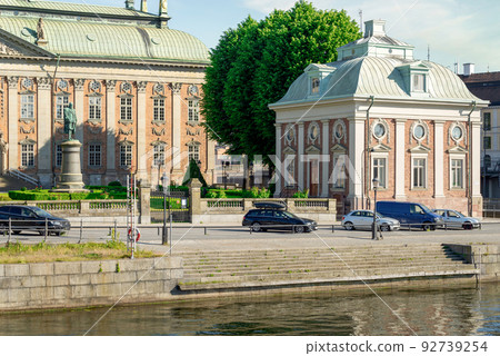 Riddarhuset, House of Nobility or House of Knights, located on the old town, Gamla Stan, Stockholm, Sweden Riddarhuset, House of Nobility or House of Knights, located on the old town, Gamla Stan, Stockholm, Sweden 92739254