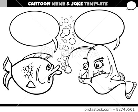 Reaction Meme Comic Template Stock Vector - Illustration of