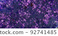 Abstract purple glowing cubes background 92741485