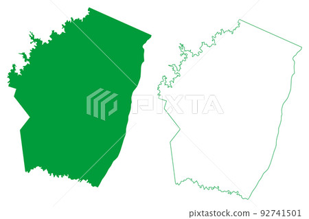 Carinhanha municipality (Bahia state, Municipalities of Brazil, Federative Republic of Brazil) map vector illustration, scribble sketch Carinhanha map Carinhanha municipality (Bahia state, Municipalities of Brazil, Federative Republic of Brazil) map vector illustration, scribble sketch Carinhanha map 92741501