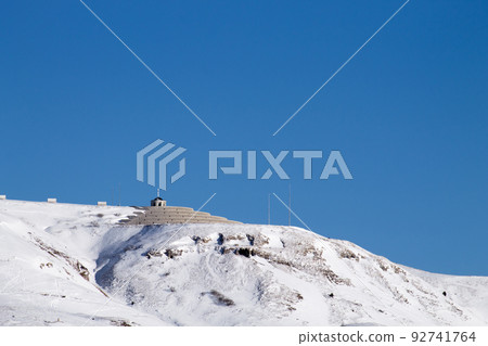 Mount Grappa war memorial view, Italy Mount Grappa war memorial view, Italy 92741764