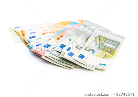 Euro currency. Europen paper money. Euro currency. Europen paper money. 92742571