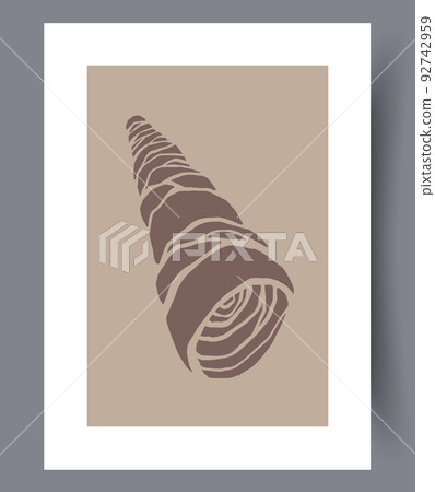 Scandinavian abstract vector print set. Scandinavian abstract vector print set. 92742959