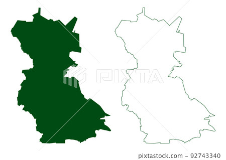 Cuauhtemoc municipality (Free and Sovereign State of Chihuahua, Mexico, United Mexican States) map vector illustration, scribble sketch map Cuauhtemoc municipality (Free and Sovereign State of Chihuahua, Mexico, United Mexican States) map vector illustration, scribble sketch map 92743340