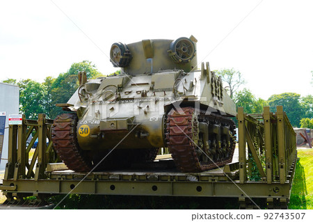 Sherman US military tank recovery vehicle M32B1 Sherman M32B1 TRV Sherman US military tank recovery vehicle M32B1 Sherman M32B1 TRV 92743507