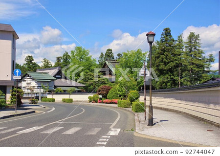Scenery of Morioka Teramachi Street in Kitayama, Morioka City 92744047
