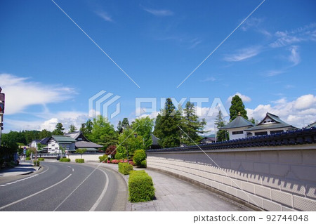 Scenery of Morioka Teramachi Street in Kitayama, Morioka City 92744048