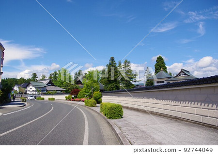 Scenery of Morioka Teramachi Street in Kitayama, Morioka City 92744049