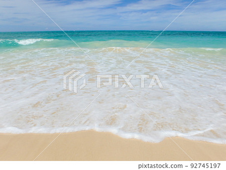 waimanalo bay beach scenes in oahau hawaii 92745197