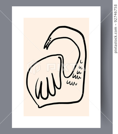 Scandinavian wall art poster Scandinavian wall art poster 92746758