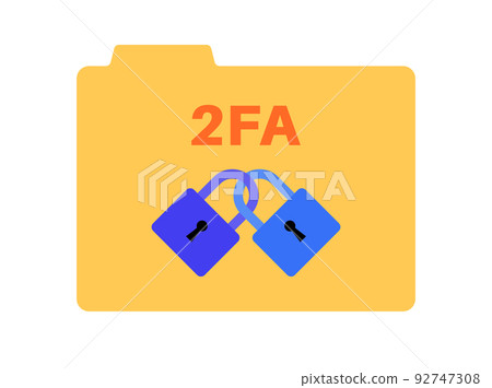 Two factor authentication 92747308