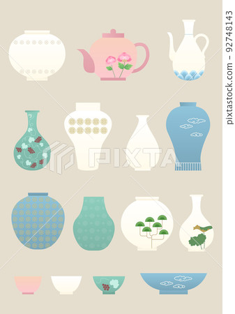 陶器矢量圖 陶器矢量圖 92748143