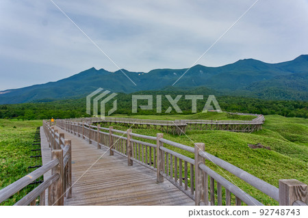 夏季世界自然遺產知床五湖 夏季世界自然遺產知床五湖 92748743