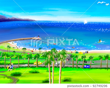 夏天的海 夏天的海 92749206