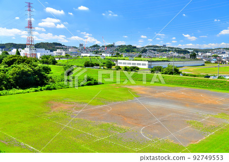 石田大橋 / 從多摩川看日野市（帝京大學 - 明成大學）（東京都日野市）[2022年7月] 92749553