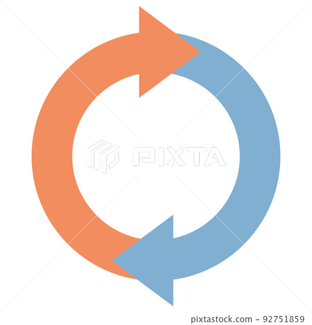circular arrows circular arrows 92751859