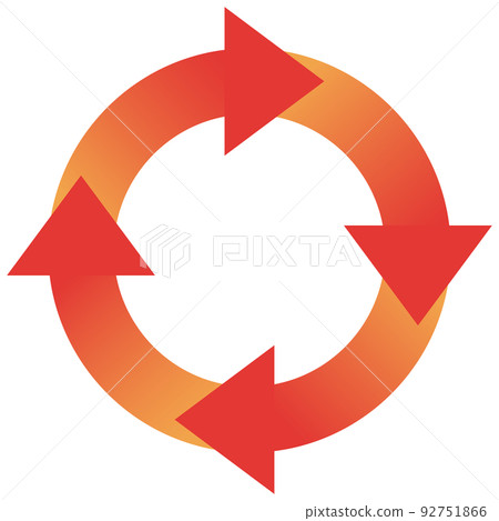 circular arrows circular arrows 92751866