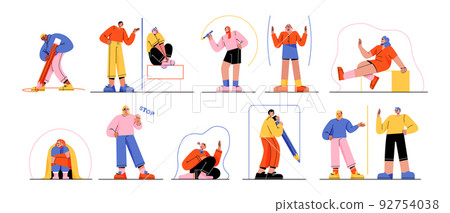 People create personal space, privacy and boundary People create personal space, privacy and boundary 92754038